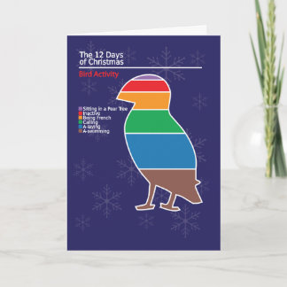 Carte de Noël d'Infographic 1