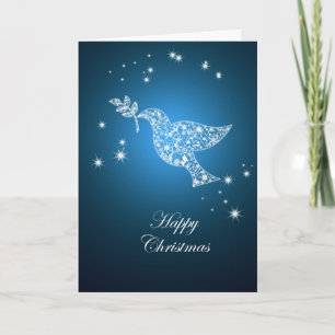 Carte de Noël Dove of peace
