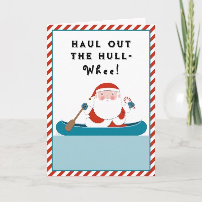Carte de Noël drôle (Devant)