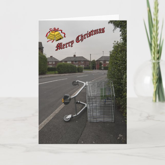 Carte de Noël drôle (Devant)