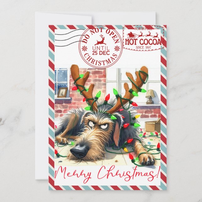 Carte de Noël drôle (Devant)