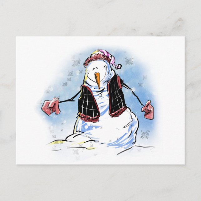 Carte de Noël drôle (Devant)