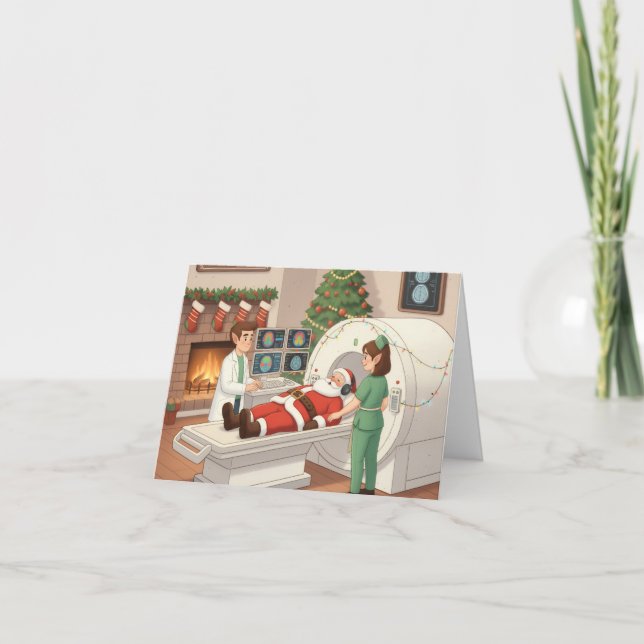 Carte de Noël drôle/mignonne pour les techniciens  (Devant)