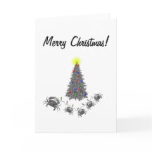 Carte de Noël du cancer