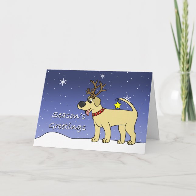 Carte de Noël du Laboratoire Jaune (Devant)