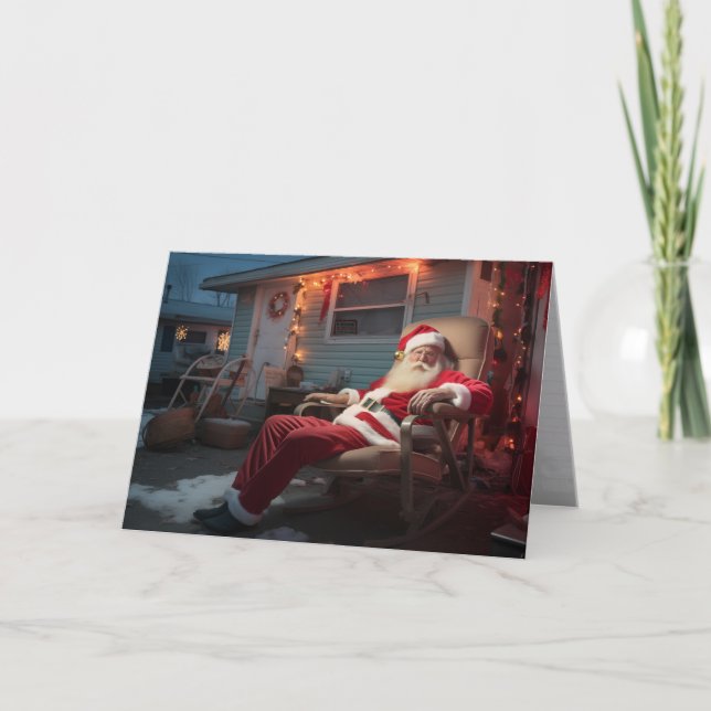 Carte de Noël du parc de remorques (Devant)