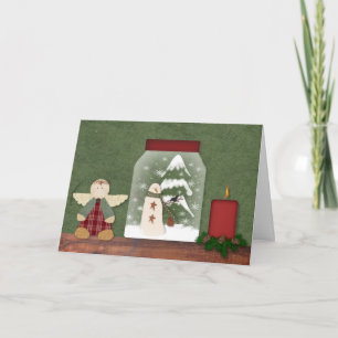 Carte de Noël du pays