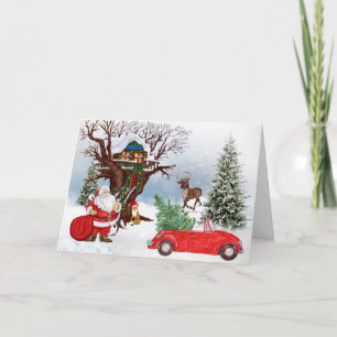 Carte de Noël du Père Noël
