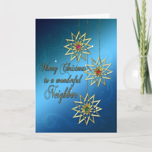 Carte de Noël du voisin (Devant)