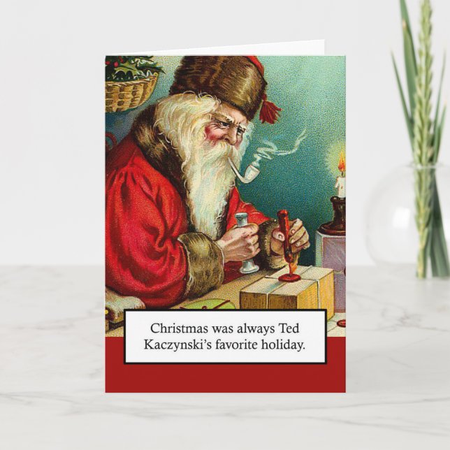 Carte de Noël d'Unabomber (Devant)