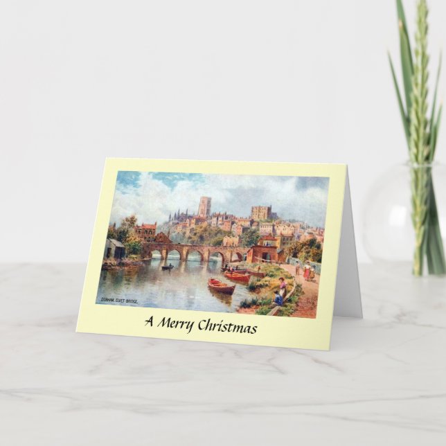 Carte de Noël - Durham, Angleterre (Devant)