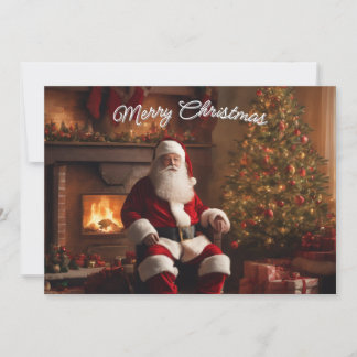 Carte de Noël élégante et festive
