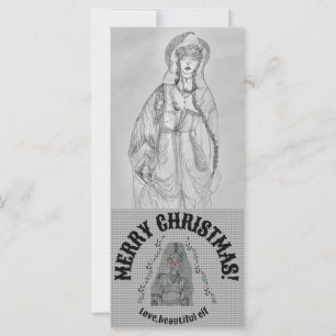Carte de Noël Elvish