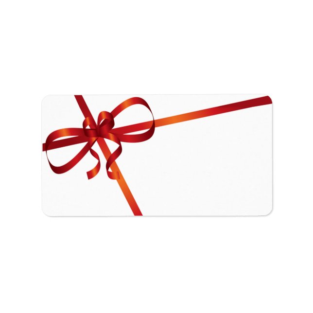 Carte de Noël Étiquettes (Devant)