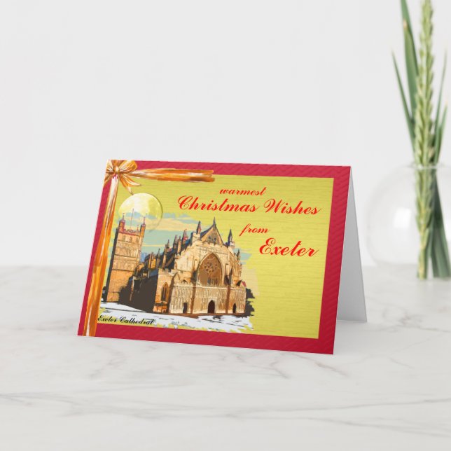 Carte de Noël Exeter (Devant)