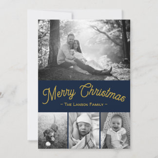 Carte de Noël familiale