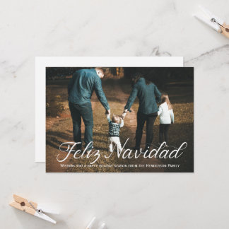 Carte de Noël Feliz Navidad