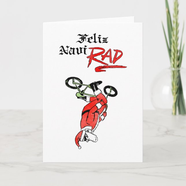 Carte de Noël Feliz NaviRAD (Devant)