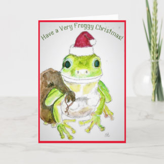 Carte de Noël/Fêtes pliée