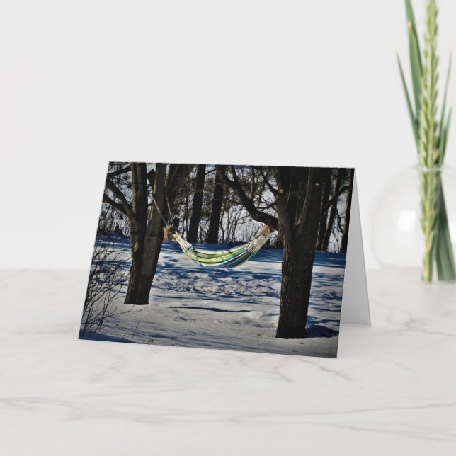 Carte de Noël "Février le reste" (Devant)