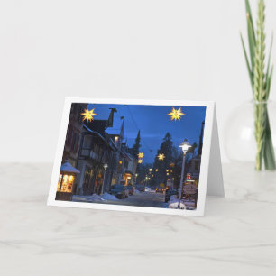 Carte de Noël Forêt Noire