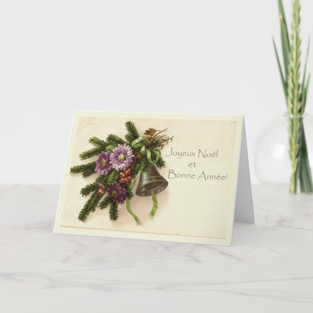 Carte de Noël française (Devant)