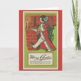 Carte de Noël Full Stockings