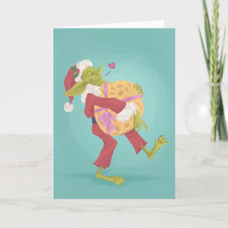Carte de Noël Goblin