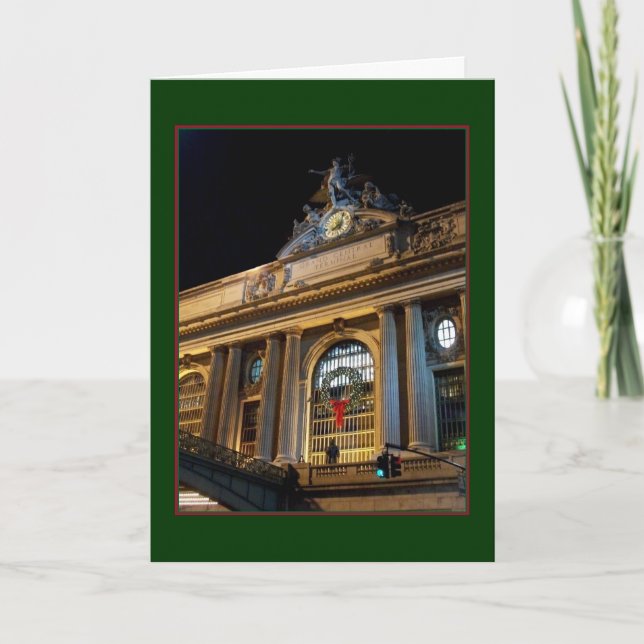 Carte de Noël Grand Central - Saison (Devant)