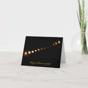 Carte de Noël Great American Solar Eclipse