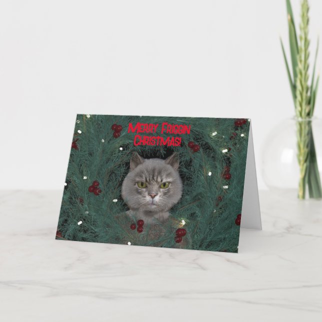 CARTE DE NOËL GRUMPING POUR TOUS (Devant)