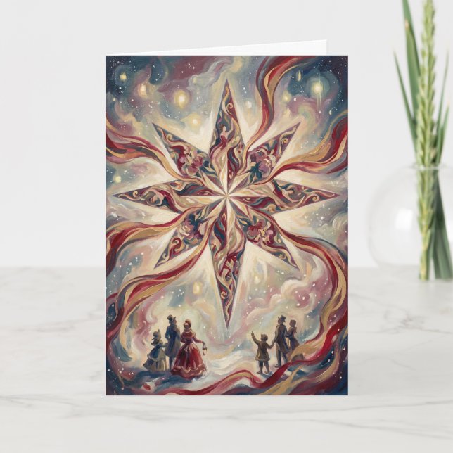 Carte de Noël Guiding Light (Devant)