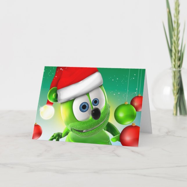 Carte de Noël Gummibär (Devant)