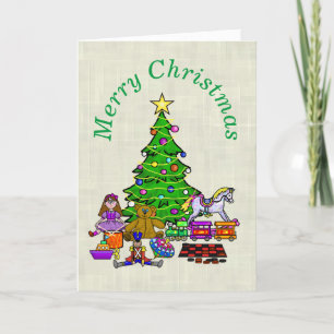 Carte de Noël historique amusante
