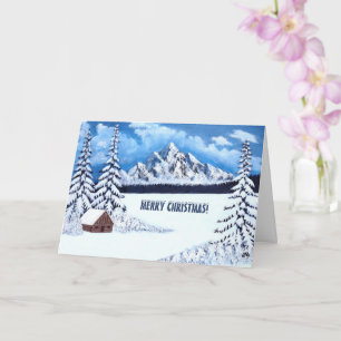 Carte de Noël Hiver Merveilleux