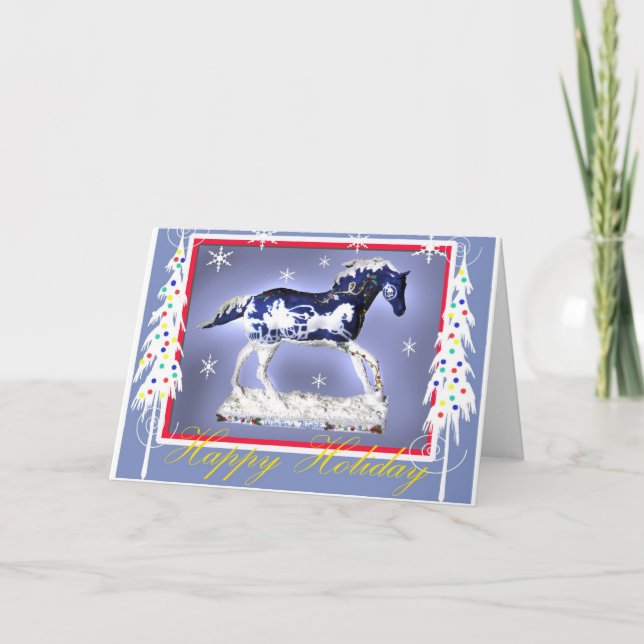 carte de noël hivers (Devant)
