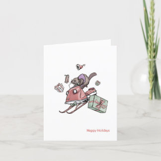 Carte de Noël Holiday Rush