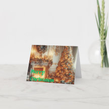 Carte de Noël horizontale