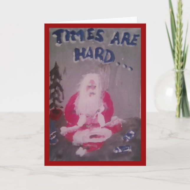 CARTE DE NOËL HUMOUR (Devant)