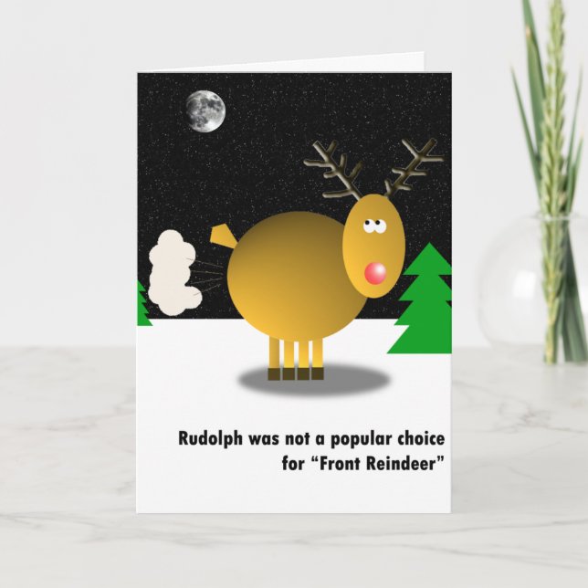 Carte de Noël impopulaire (Devant)