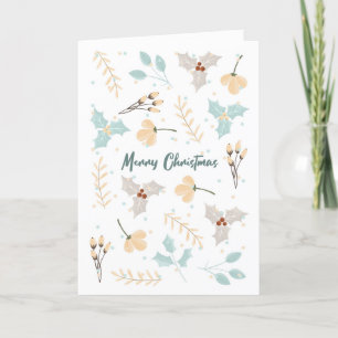 Carte de Noël inspirée de la Scandinavie. Hygge Mo