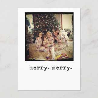 carte de noël instagram photo