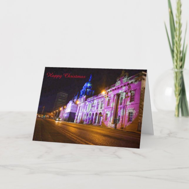 Carte de Noël irlandaise (Devant)