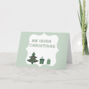 Carte de Noël irlandaise