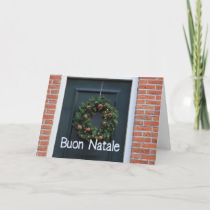Carte de Noël italienne Buon Natale