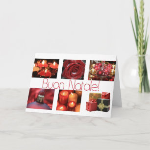 Carte de Noël italienne Buon Natale