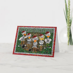 Carte de Noël Jailbird : Jailbirdz