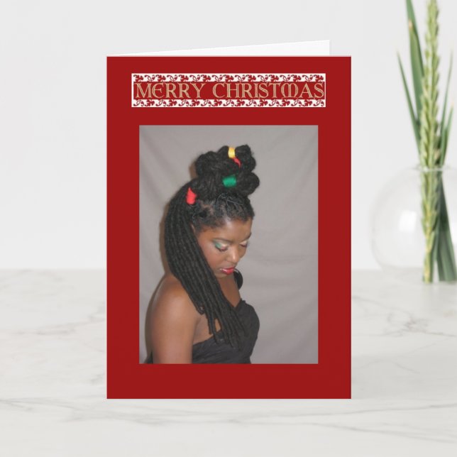 Carte de Noël jamaïcaine (Devant)