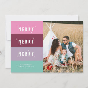 Carte de Noël JERRY MERRY