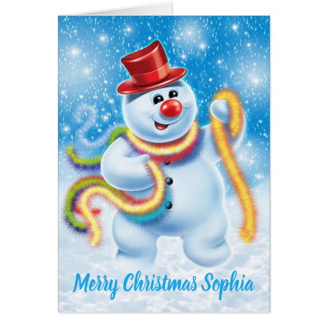 Carte de Noël Jolly (Devant)
